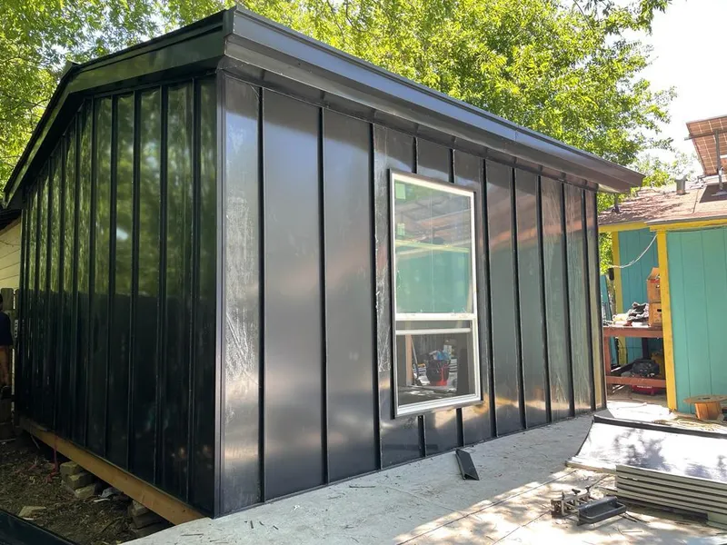 Black standing seam metal wall panels for Roof Inspection in Lawrenceburg